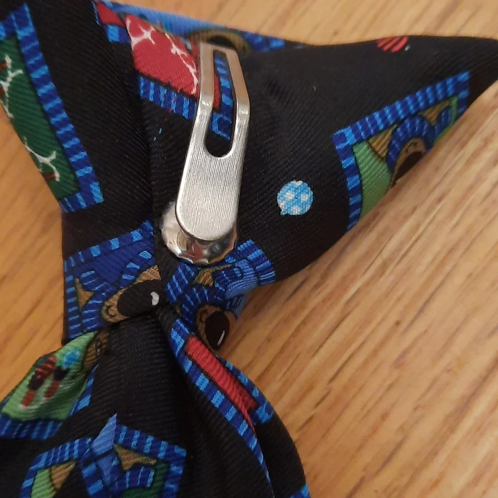 Clip 14in 👔 tie reindeer holiday Christmas 🎄